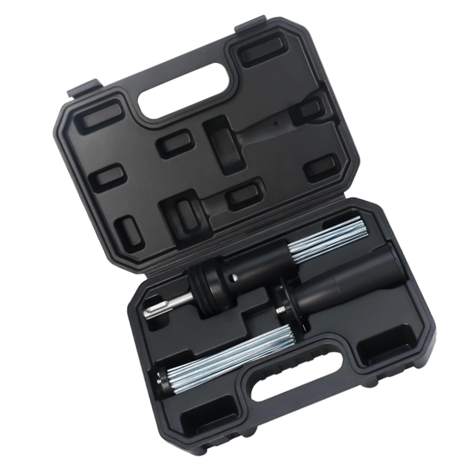 1 Piece Sturdy Needle Tool for Rusts Removal Deburring and Concrete Work Hammer Drill Suitable Includes Guard Needle