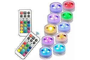 10PCS Halloween Pumpkin Strobes Lighting for Halloween Decoration