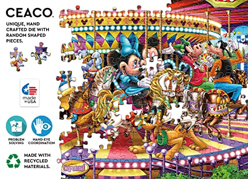 Ceaco - Disney - Carousel - Oversized 300 Piece Jigsaw Puzzle #TOP2