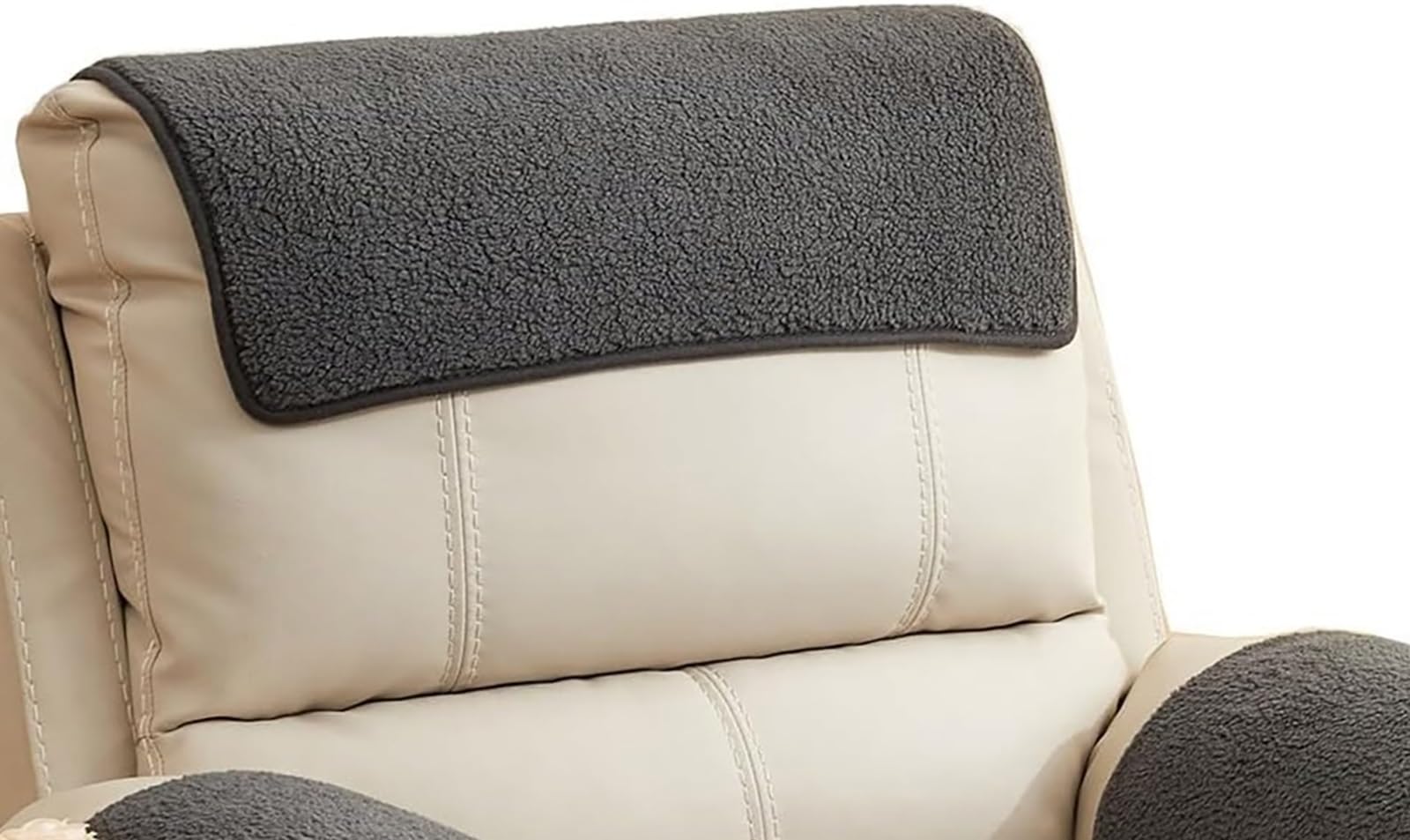 Foppla Sofa-Kopfstützenbezug 3-tlg. - Schutz Für Liegestuhl Und Sofa