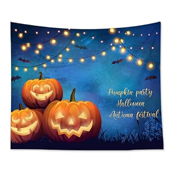 Amazon.co.jp: [KMBIGNK] ハロウィンタペストリー ハロウィン