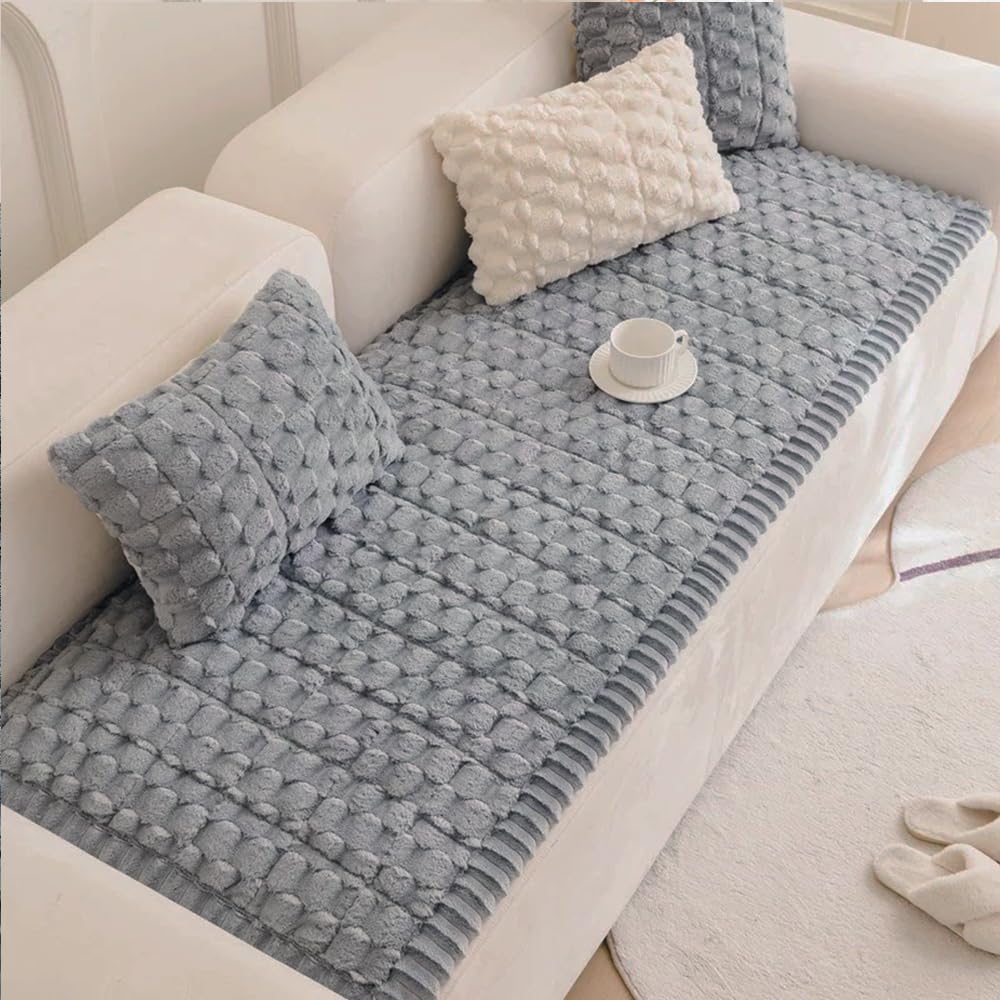 Homcomodar Sofa überzug Waschbar 2/3/4 Sitzer rutschfest Sofabezug