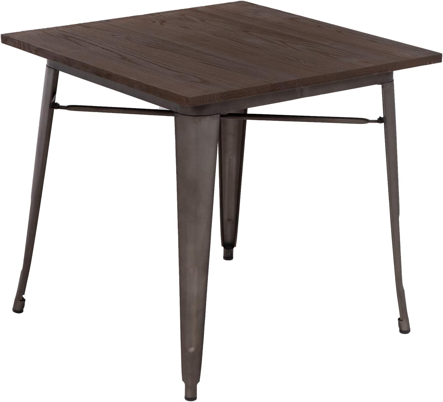 FDW Heavy Duty Outdoor Dining Table Metal Kitchen Table