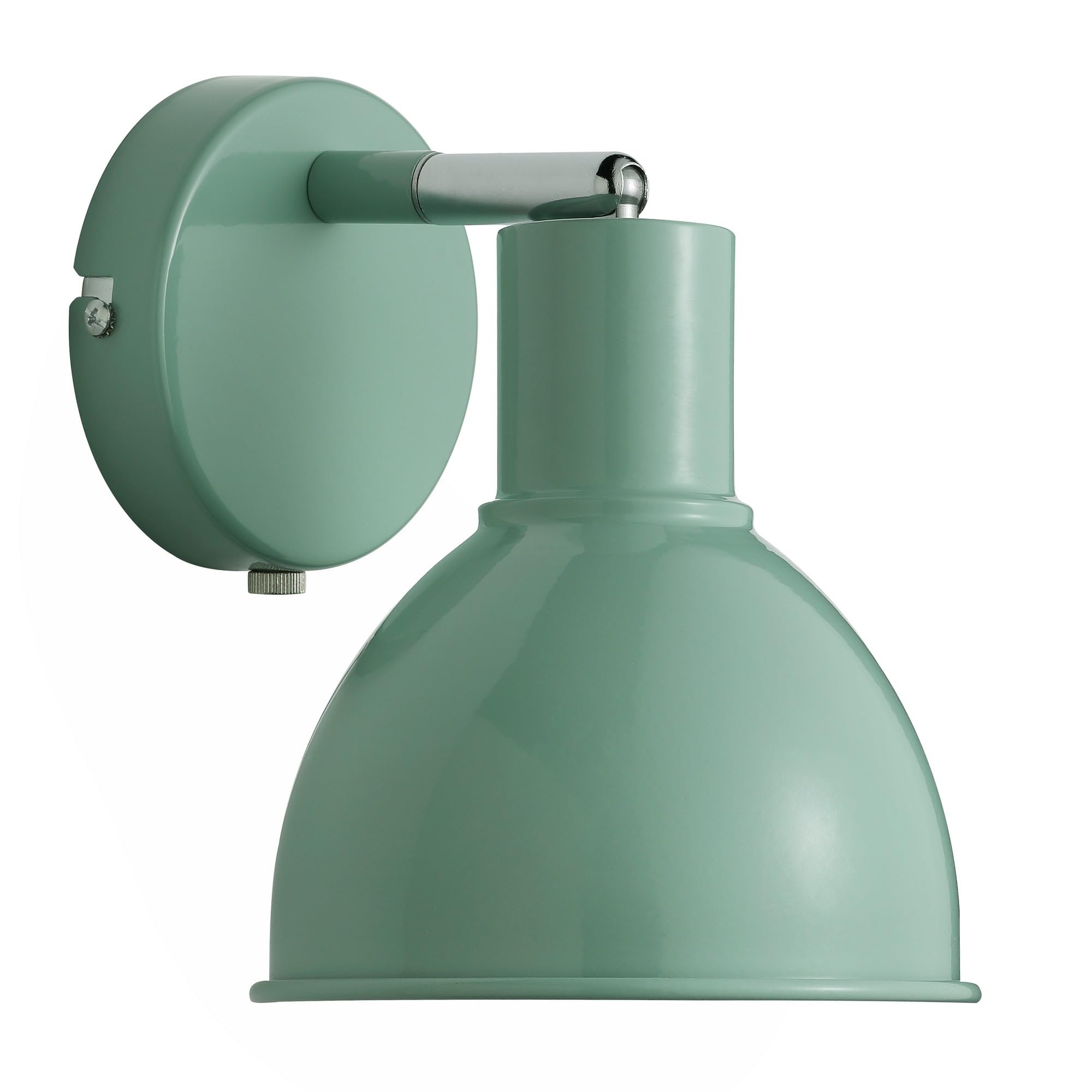 Nordlux Pop Wall Light Green Metal Livingroom E27 Switch Plug in/Mains