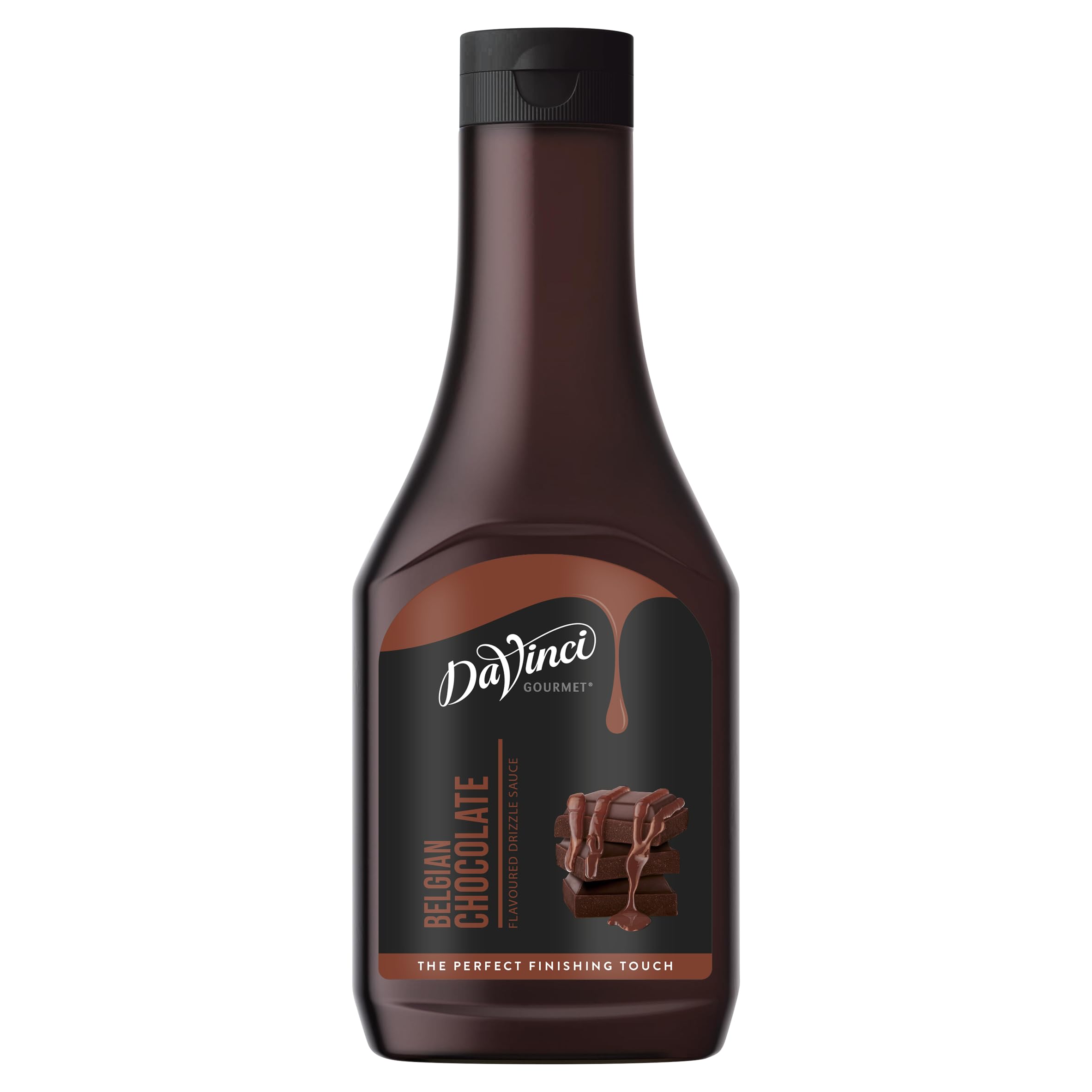 Da Vinci Gourmet Belgian Chocolate Flavoured Drizzle Sauce,500 g (Pack of 1)