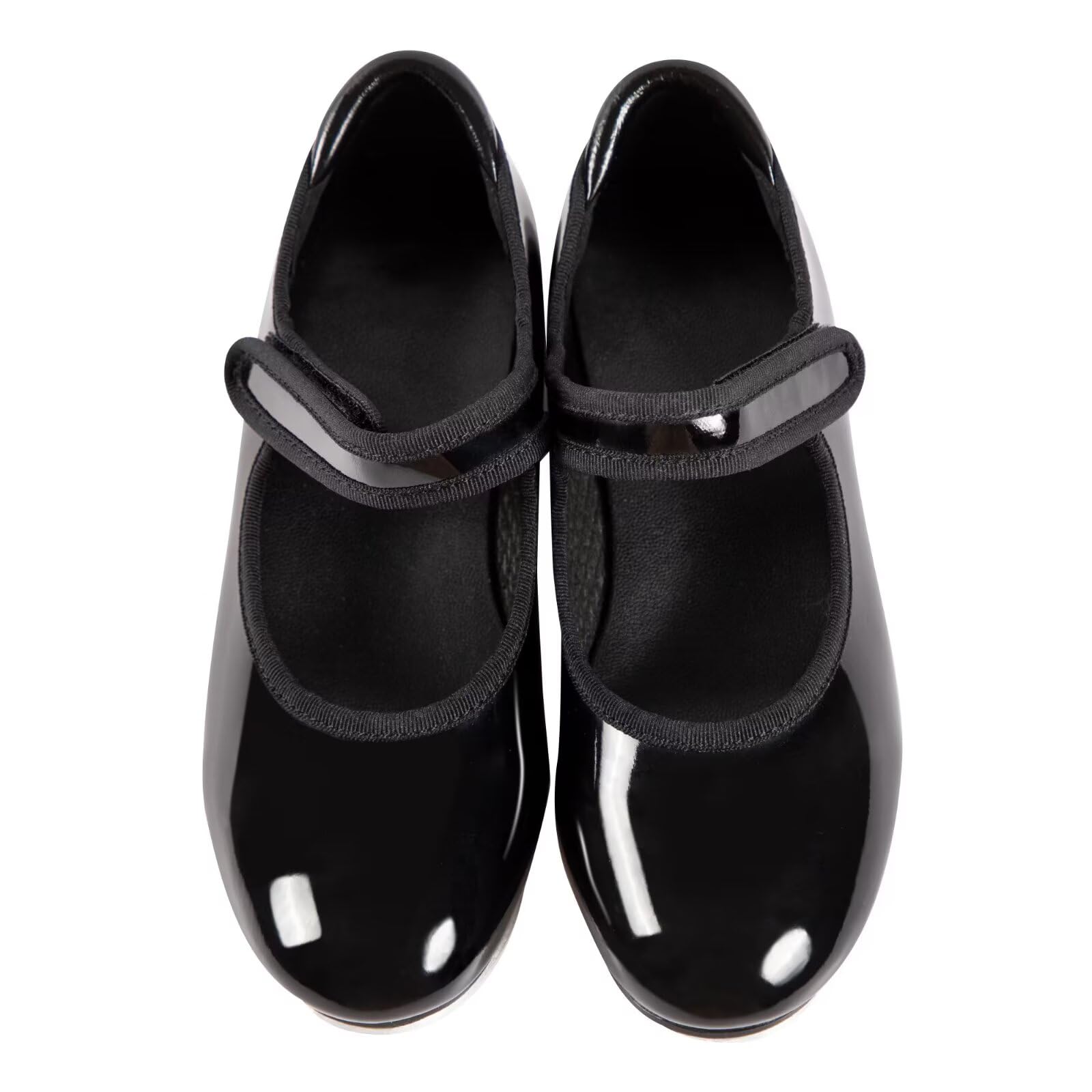 Tap Shoes - Zapatos de baile para niñas con correa fácil para niños/niños pequeños