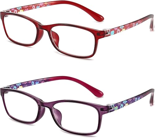 Miniatura 2 de RaoOG Lentes de lectura para mujer, con bloqueo de luz azul, lectores de computadora, lentes flexibles antifatiga oculardeslumbramientoUV