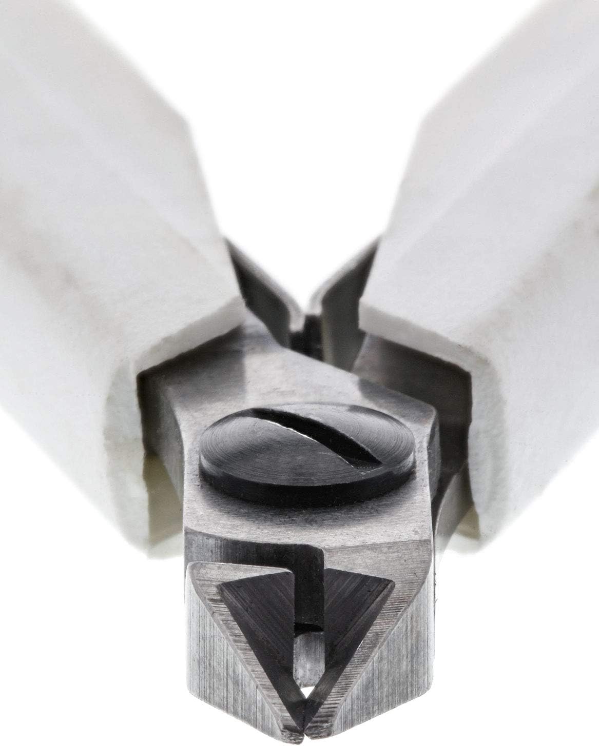 Lindstrom 7190 Supreme White Handle Micro Bevel Cutter - 1pc