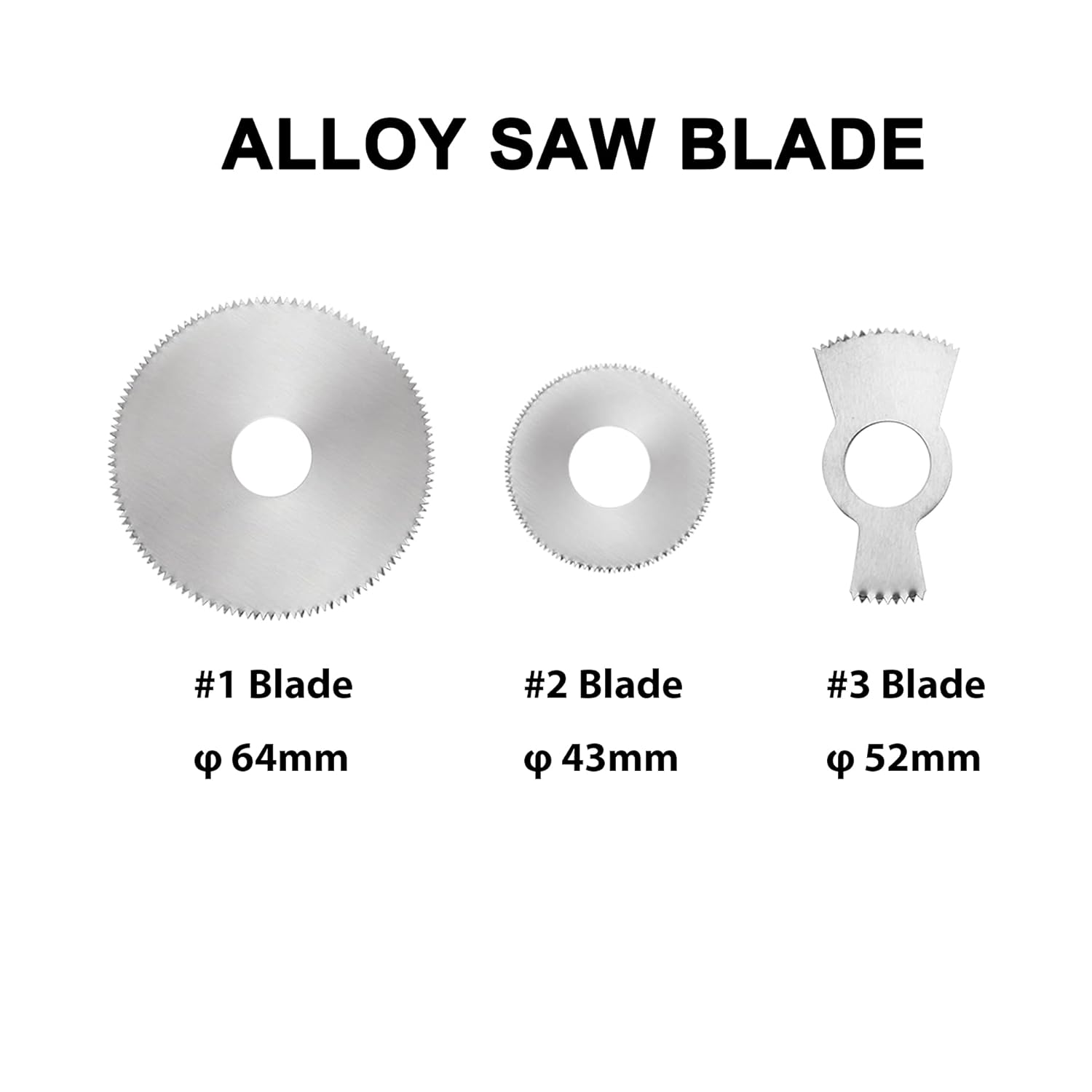 BAOSHISHAN 3 Pcs #1 Cast Saw Blade for Model BSS-356 Cast Cutter