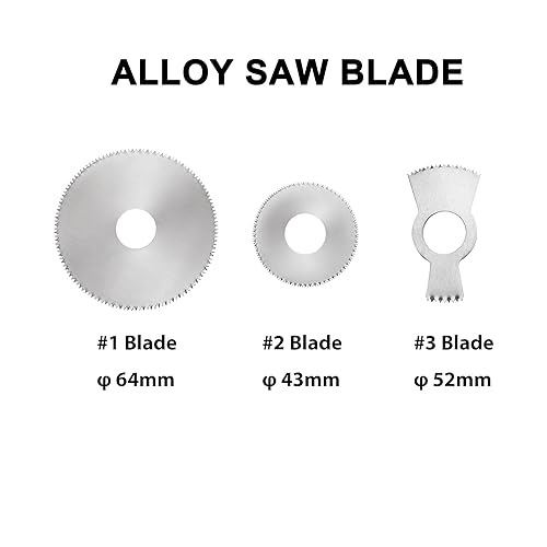 Miniatura 2 de BAOSHISHAN Cortador de yeso eléctrico Sierra de yeso para vendaje de yeso con 3 hojas de sierra (hoja de repuesto)
