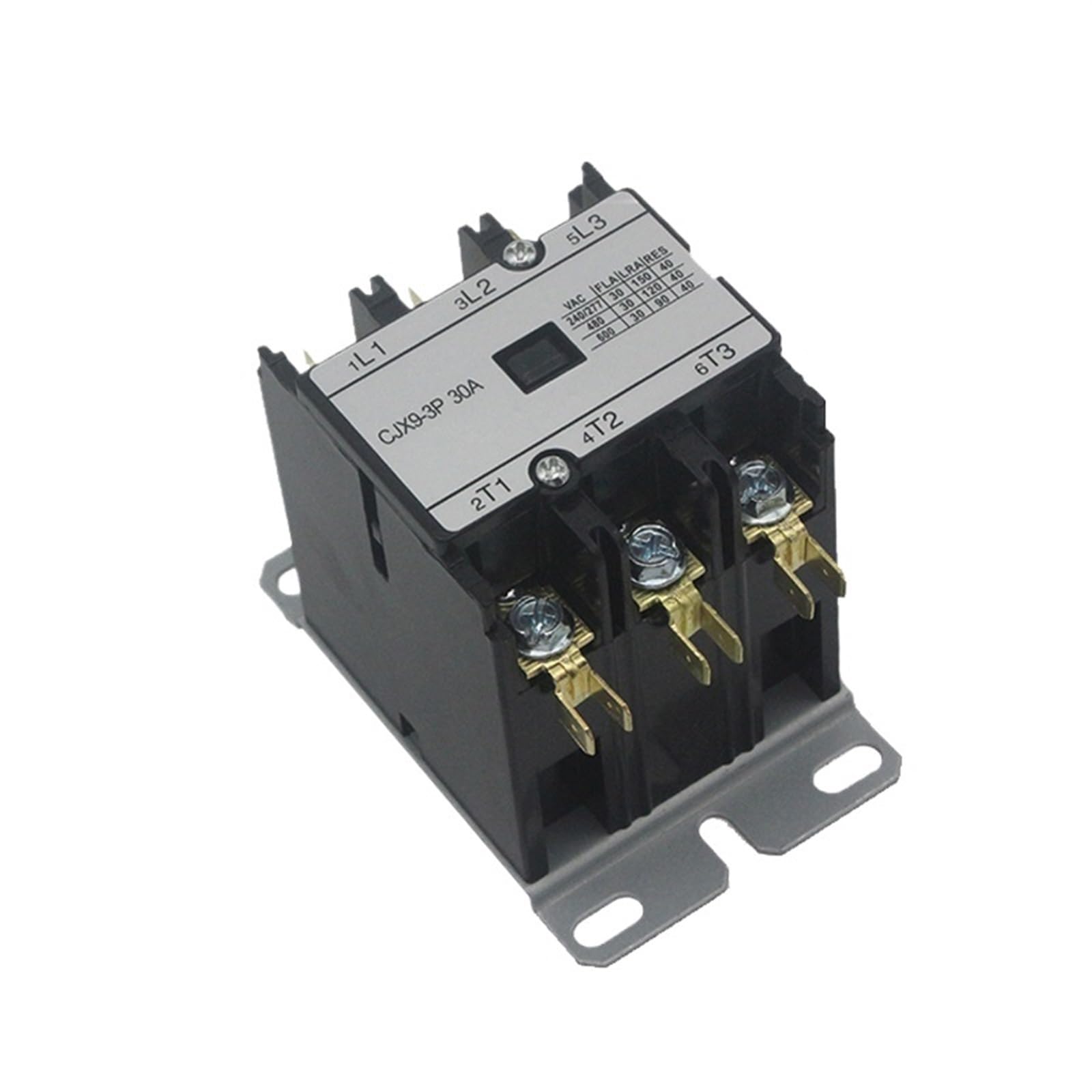Contacteur tripolaire CJX9-50/3 50A 240V pour climatiseur résidentiel
