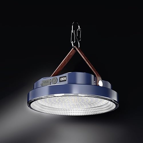 Linterna LED portátil de 5000 lúmenes, luz recargable de 30 W con imán, IPX4 impermeable, luces de tienda de campaña, falla de energía, kits de