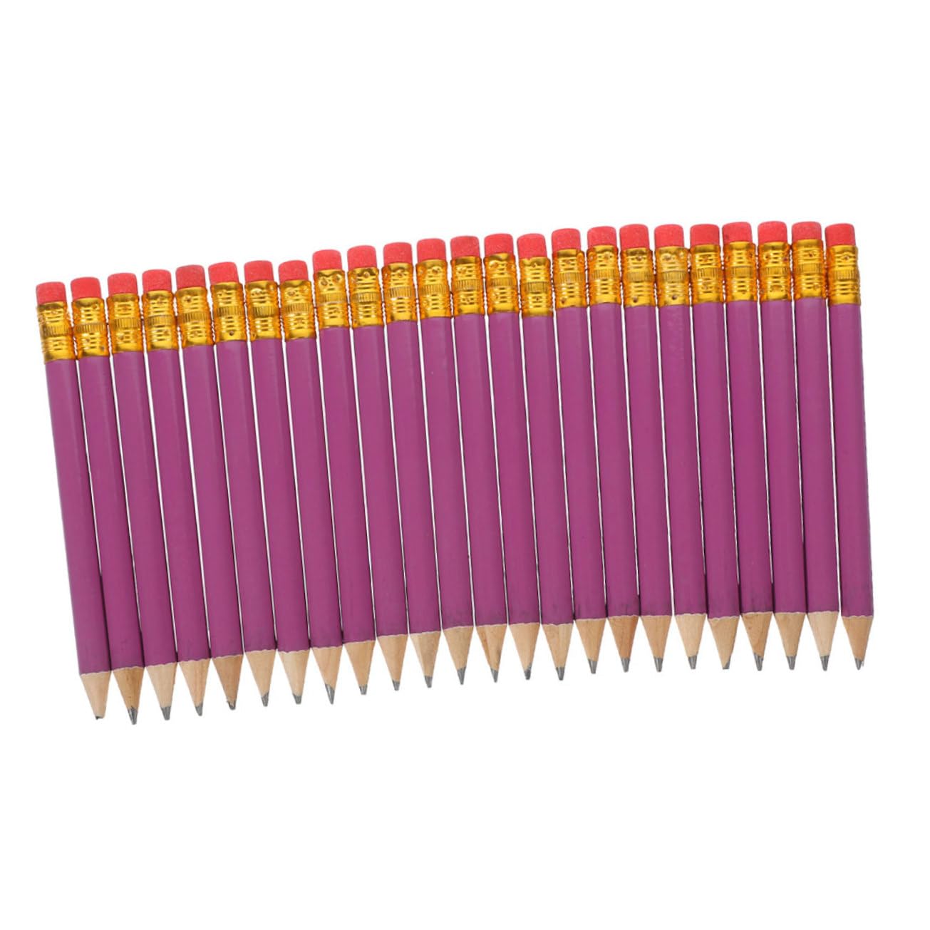 Operitacx Matite Hb Porpora in Legno 144 Pezzi per Disegnare e Scrivere Ergonomiche e Facili da Conservare, per Back To School Party e Studenti
