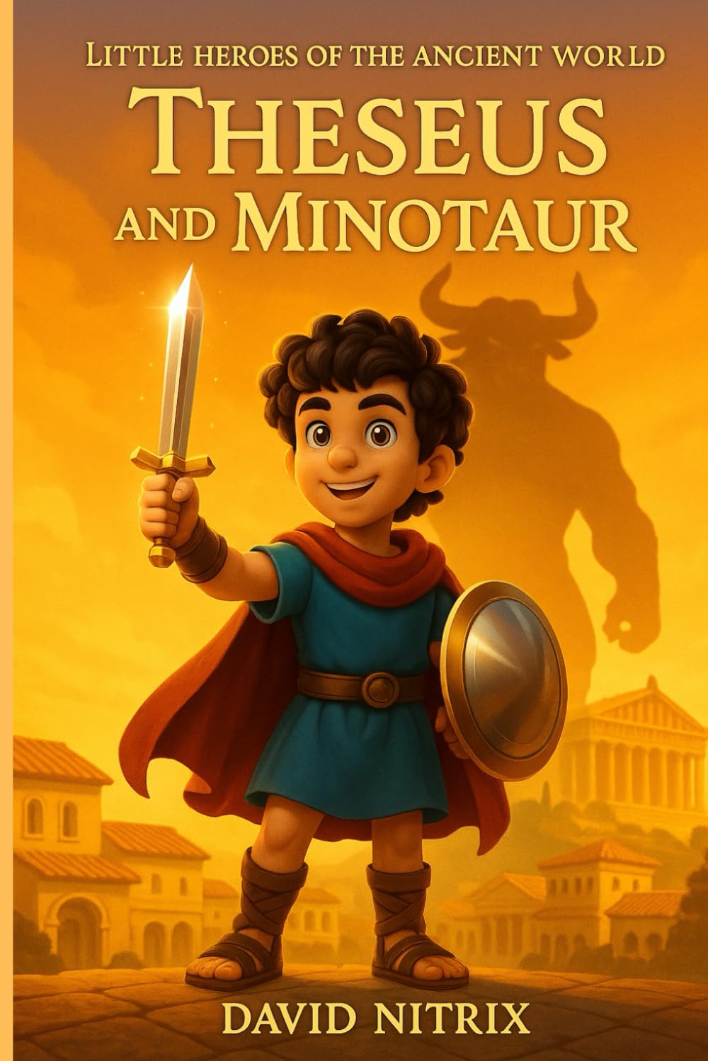 Theseus And Minotaur (Little Heroes of the Ancient World)