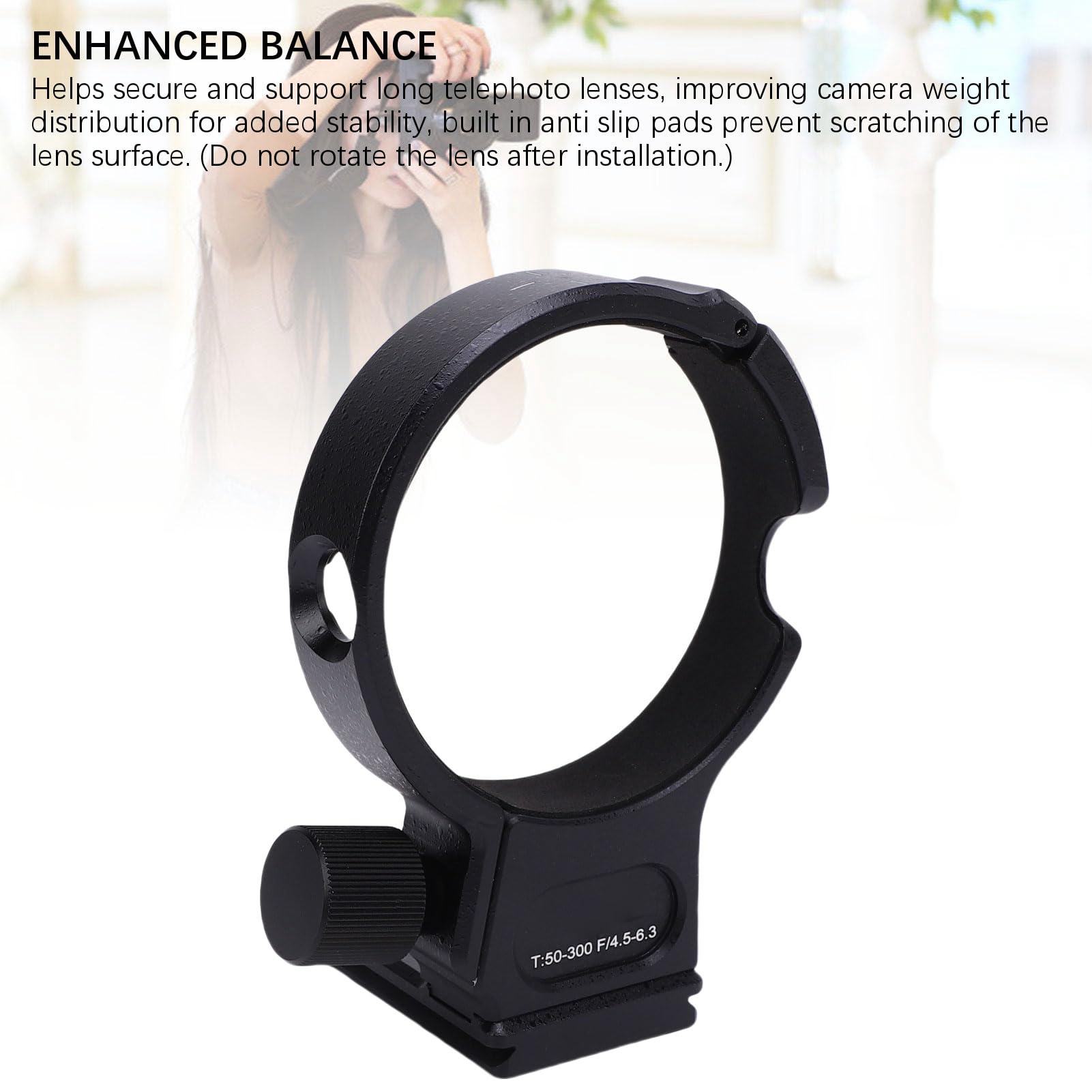 LICAEVEY Lens Tripod Mount Collar Ring for Telephoto Camera Lenses