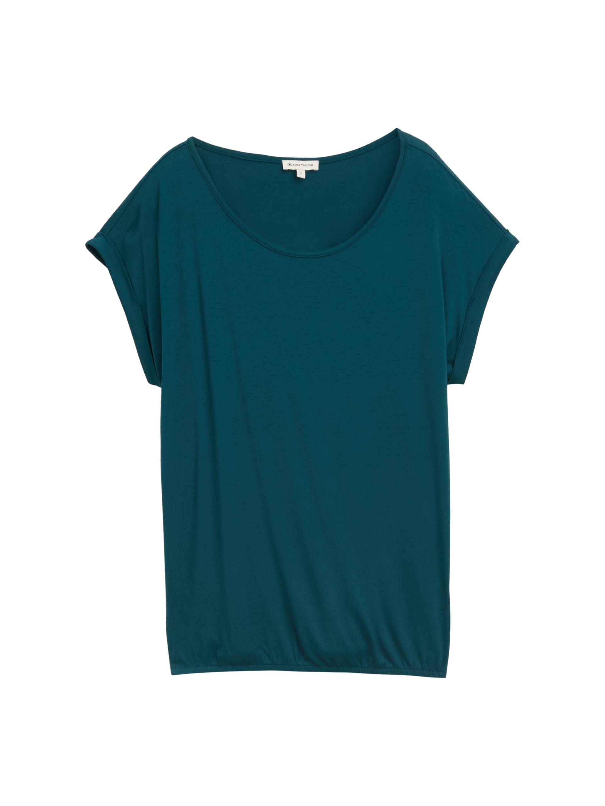 TOM TAILOR Damen T-Shirt mit Rundhalsausschnitt