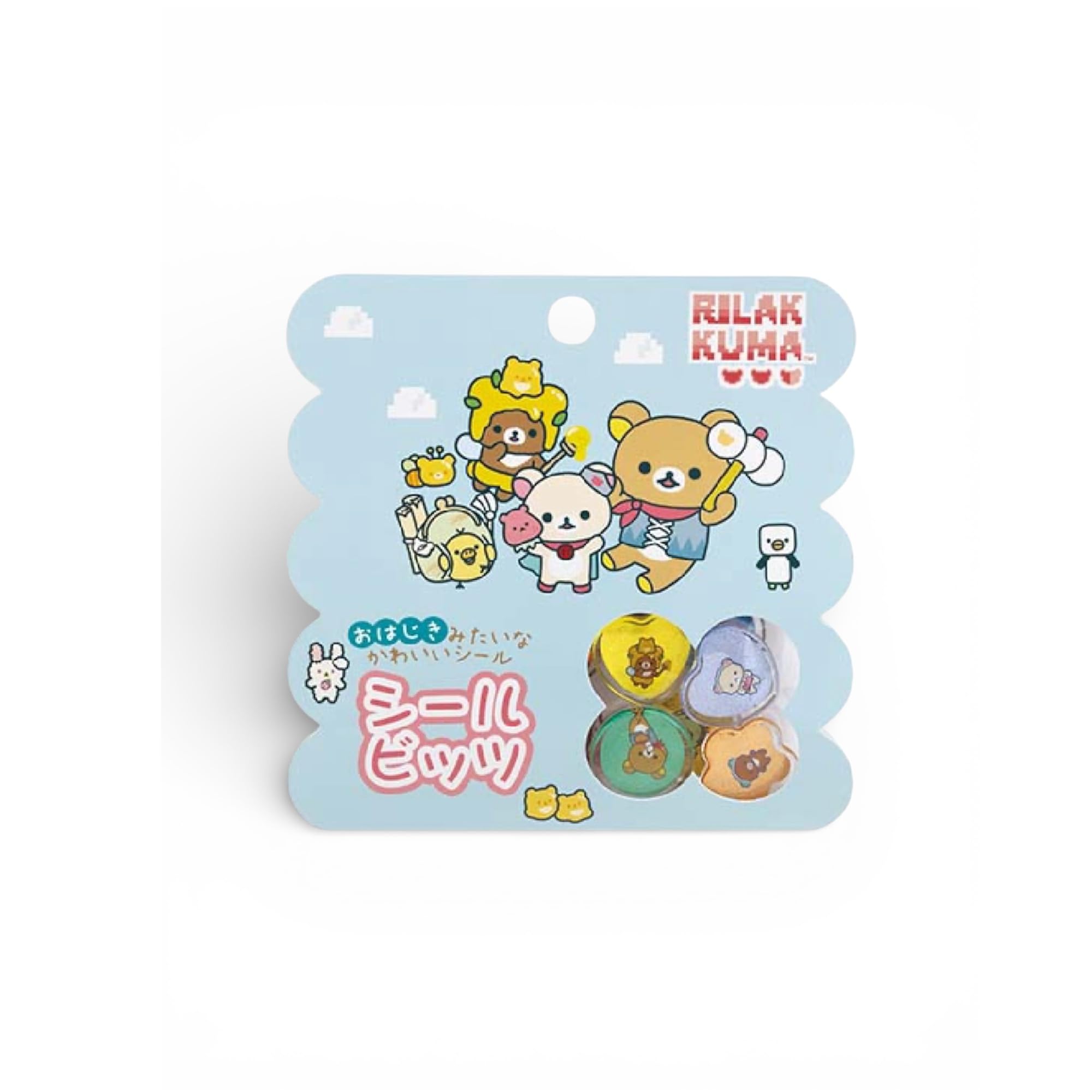 Amazon | サンエックス リラックマ シールビッツ おはじきみたいな