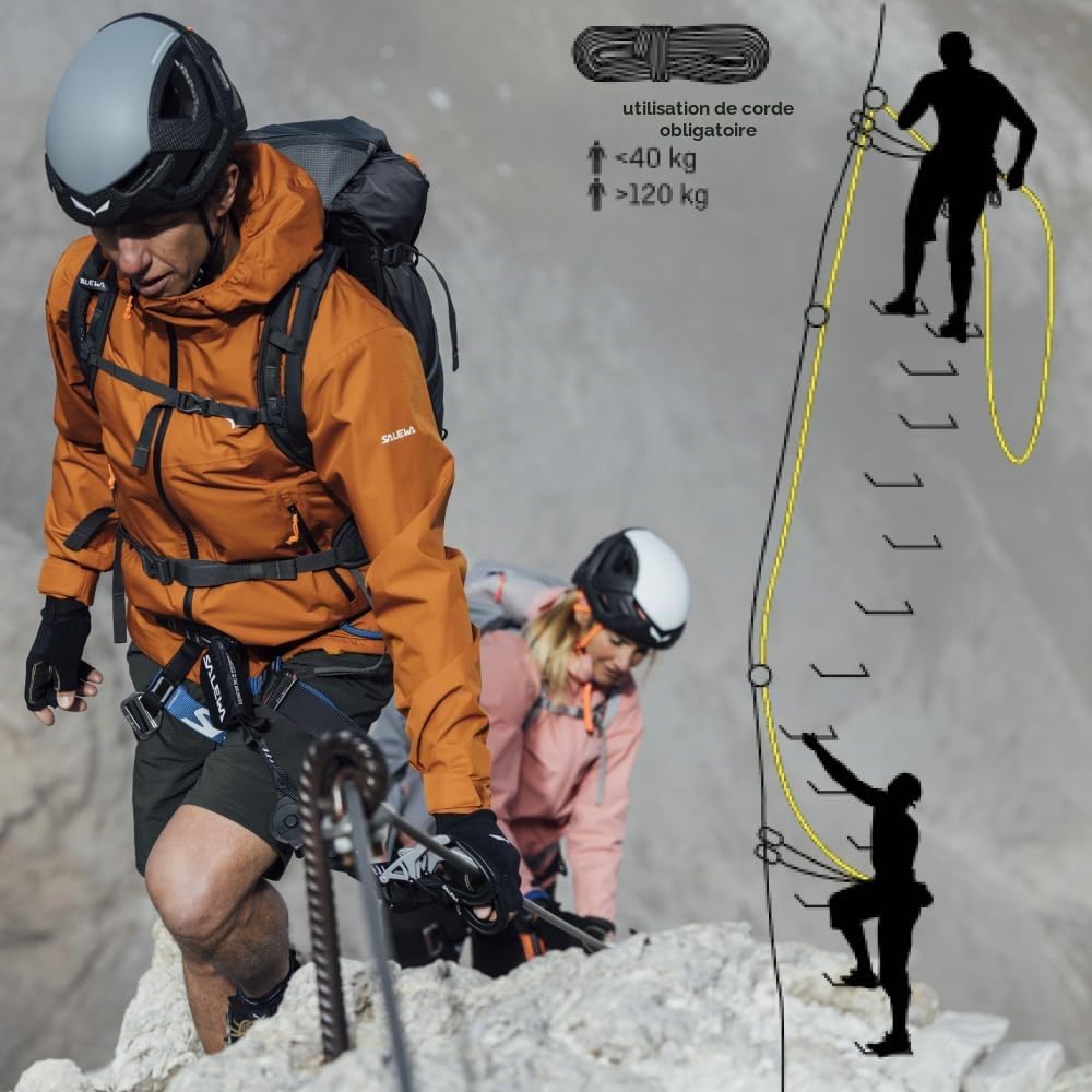 Salewa Premium Attac Longe de Via Ferrata