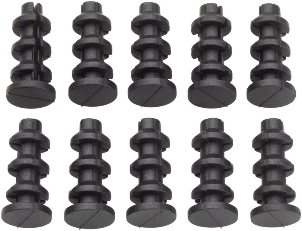 Jagwire Plug Refill Bag-Close Type (6 to 6.3 mm Frame) Spare Parts Adult Unisex, Black, One Size