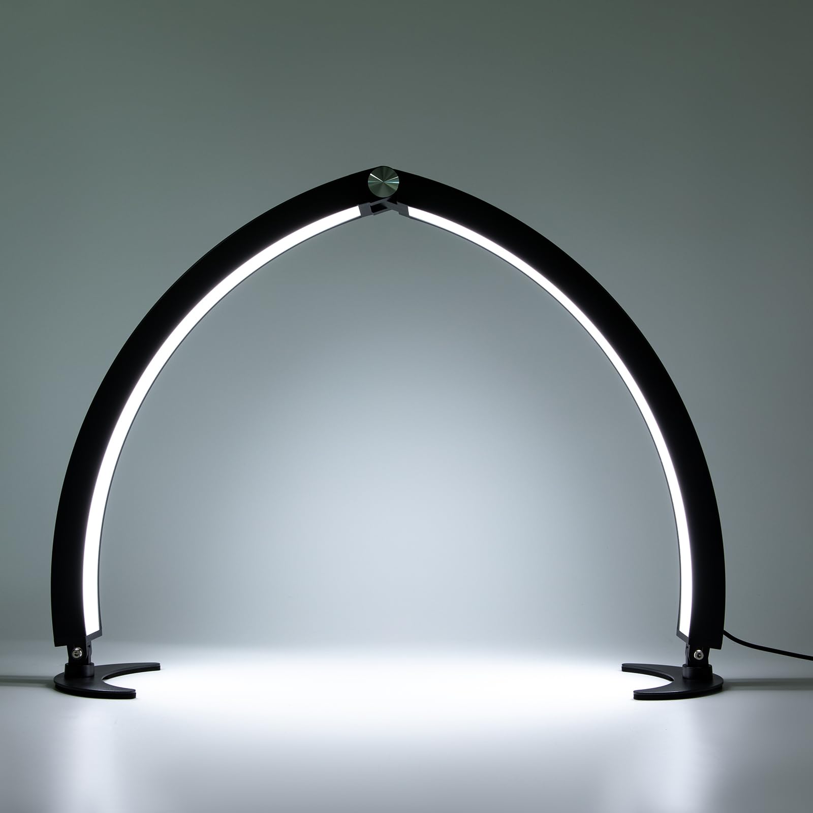 Mophorn Lampada da scrivania Nail 30W a mezzaluna con supporto per telefono. Luminosità e Mophorn Lampada da scrivania Nail 30W a mezzaluna con supporto per telefono. Luminosità e