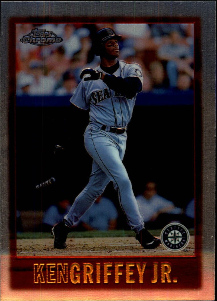 Amazon.com: 1997 Topps Chrome Baseball Card #101 Ken Griffey Jr