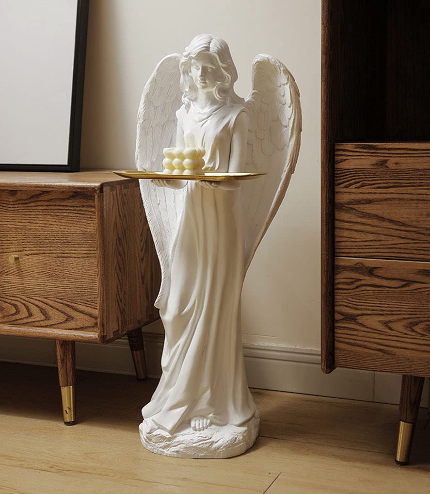 Engel Statue Dekoration, Große Engel Skulptur Harz Handwerk Modell Zuhause Zimmer Büro Einkaufszentrum Display Dekoration Verschoben, um Geschenk zu öffnen