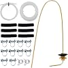 1320399A 35320A Diesel Heater Fuel Tank Standpipe 650mm x 5mm & Fuel Pipe Line Hose Clip Kit for Eberspacher & Webasto Tank Heater