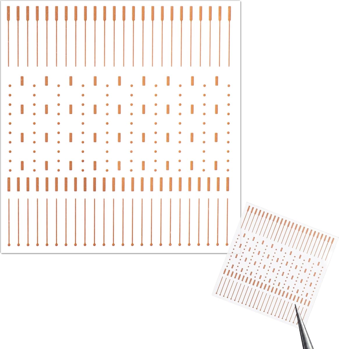 Soldadura auxiliar sin rastro de piezas de soldadura, kit de reparación de rastros de PCB | Almohadillas de reparación de 208 puntos, terminales de soldadura para microsoldadura, accesorios para equipos de soldadura de teléfonos móviles
