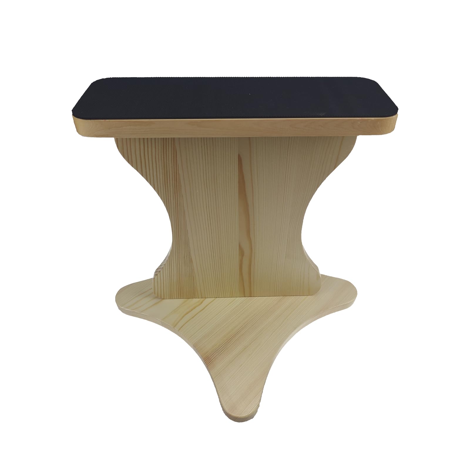 Lxmxgk Cheer Balance Trainer, Wooden Cheer Flyer Stand, Cheer Stand for Cheerleading Flyer Balance, Cheer Flyer Stand Balance and Flexibility Trainer for Flexibility Core Strength (12.4 x 13.4 Inch)