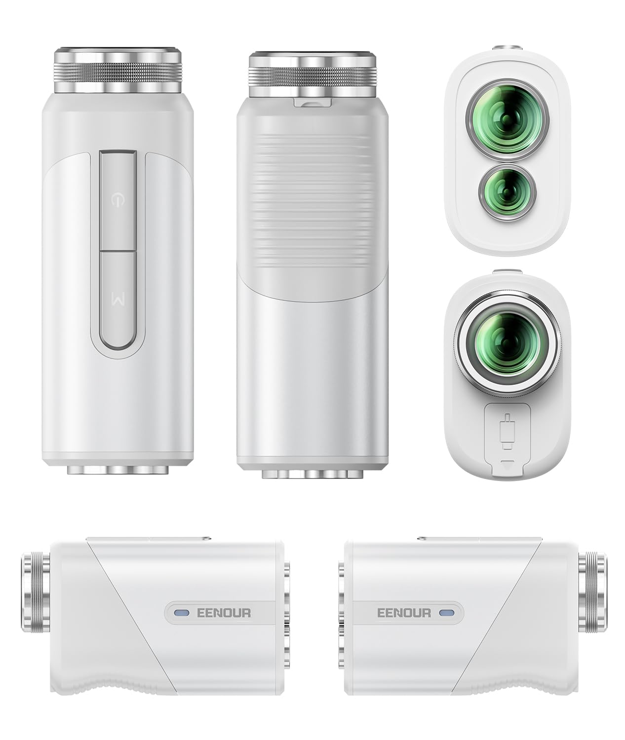 Eenour Golf Laser Rangefinder Ultra-Mini Distance Measuring Device