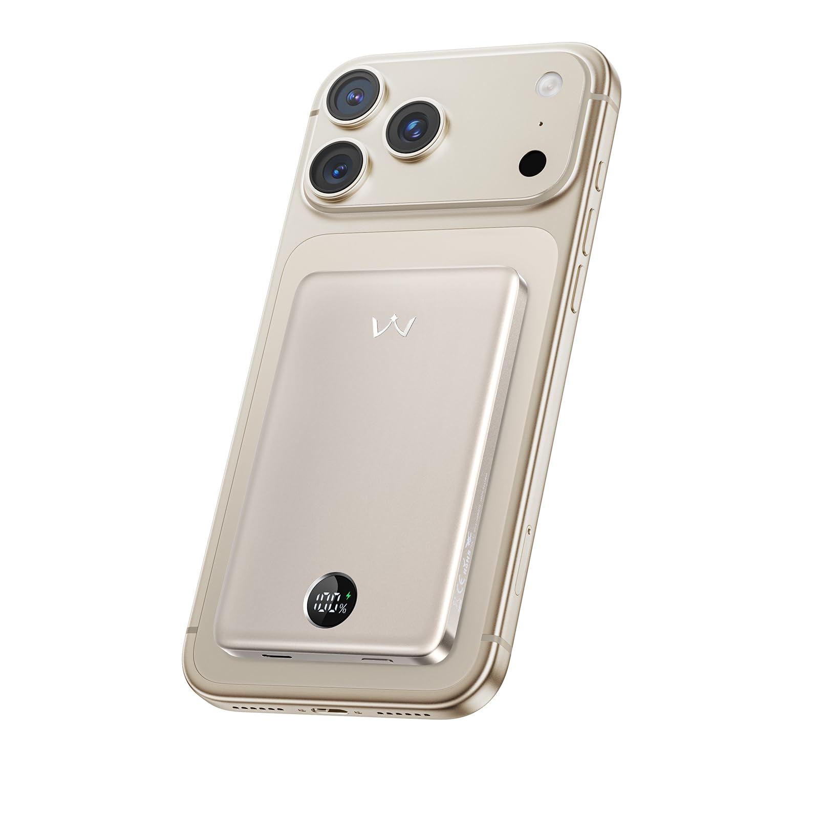 Amazon | iWALK MagSafe対応 モバイルバッテリー 超薄型 5000mAh