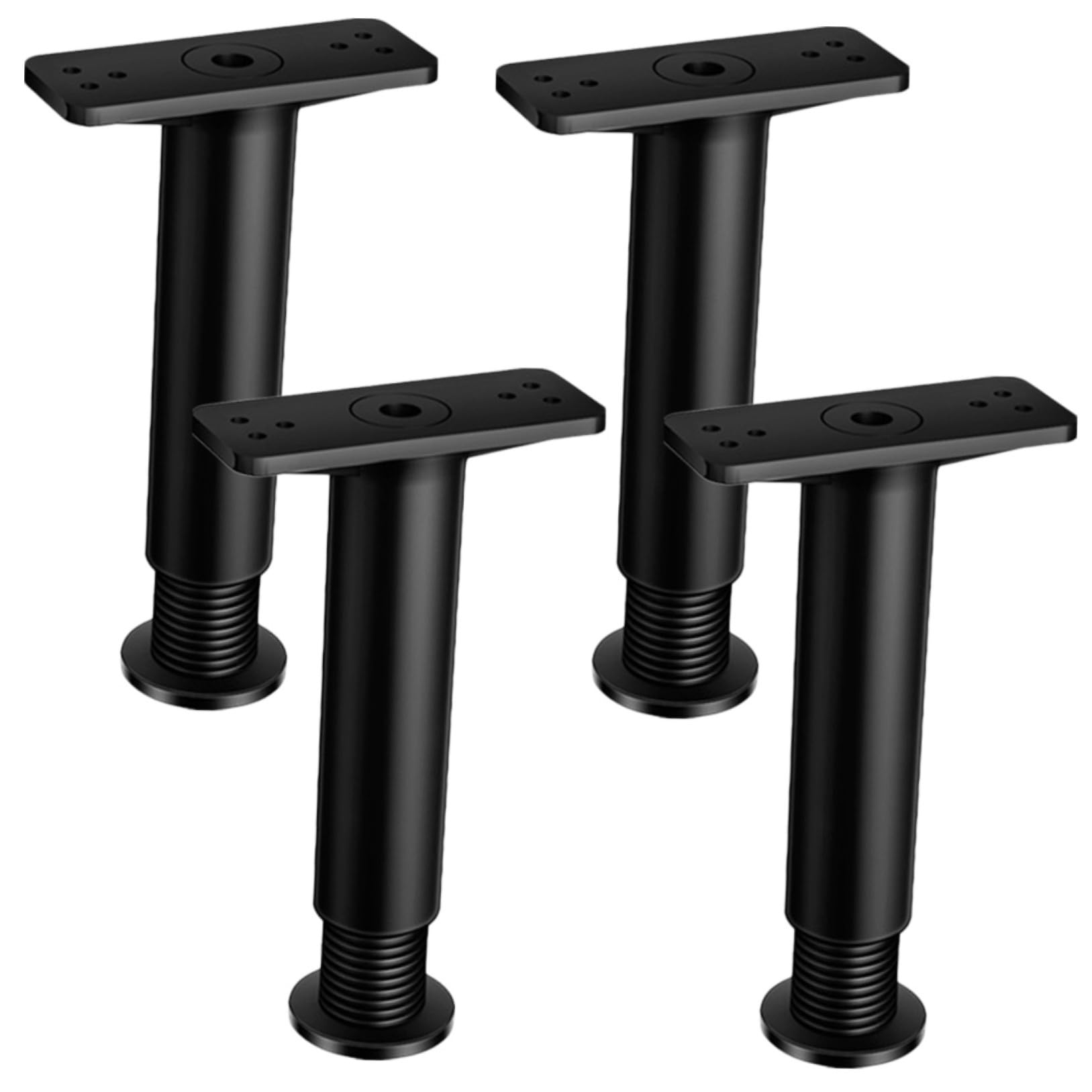 Veemoon 4pezzi Sostituzione delle Gambe del Telaio del Letto di Gambe Regolabili per Telaio del Letto Supporto