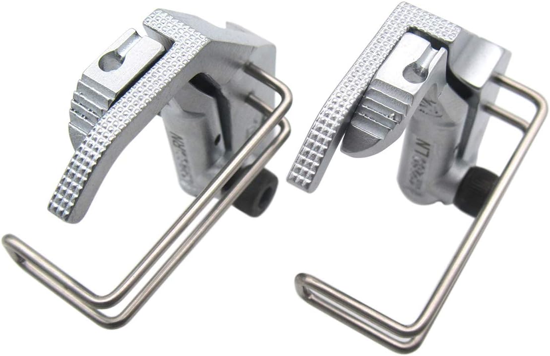 ckpsms Brand -#KP269LN+KP269RN RINGH &Left Zipper Knurled Presser Foot FIT for Durkopp Adler 67, 167, 267, 69, 269