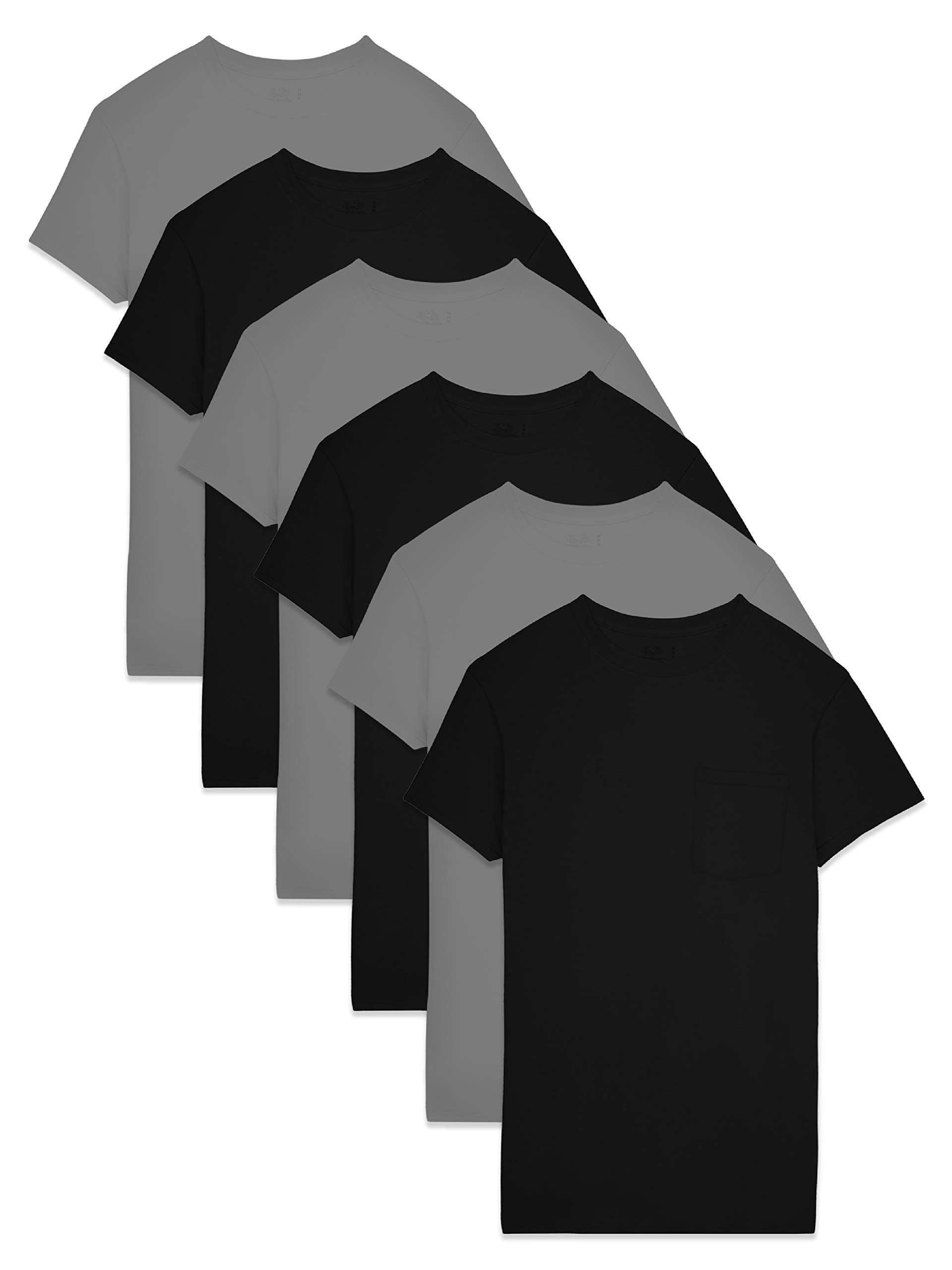 Fruit of the LoomMen's Stay Tucked Crew T-Shirt T-ShirtOEKO-TEX STANDARD 100