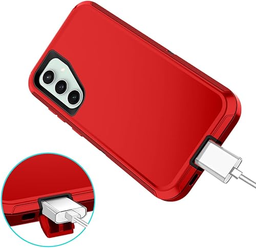 Miniatura 5 de I-HONVA Funda para Samsung Galaxy S23 FE 5G, a prueba de golpes, a prueba de polvo y caídas, protección de cuerpo completo de 3 capas sin protector