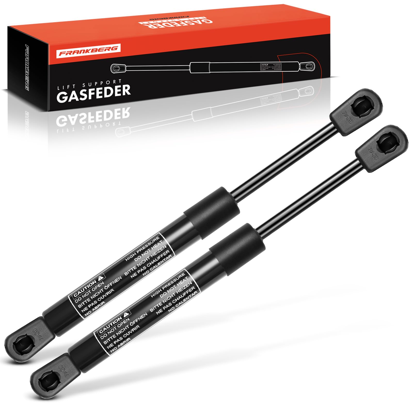 Frankberg 2x Gas Strut Bonnet Left And Right Compatible With Mondeo MK III Estate 2000-2007 Mondeo MK III Saloon 2000-2007 Mondeo MK III Hatchback 2000-2007 Replace# 1S7116C826AD