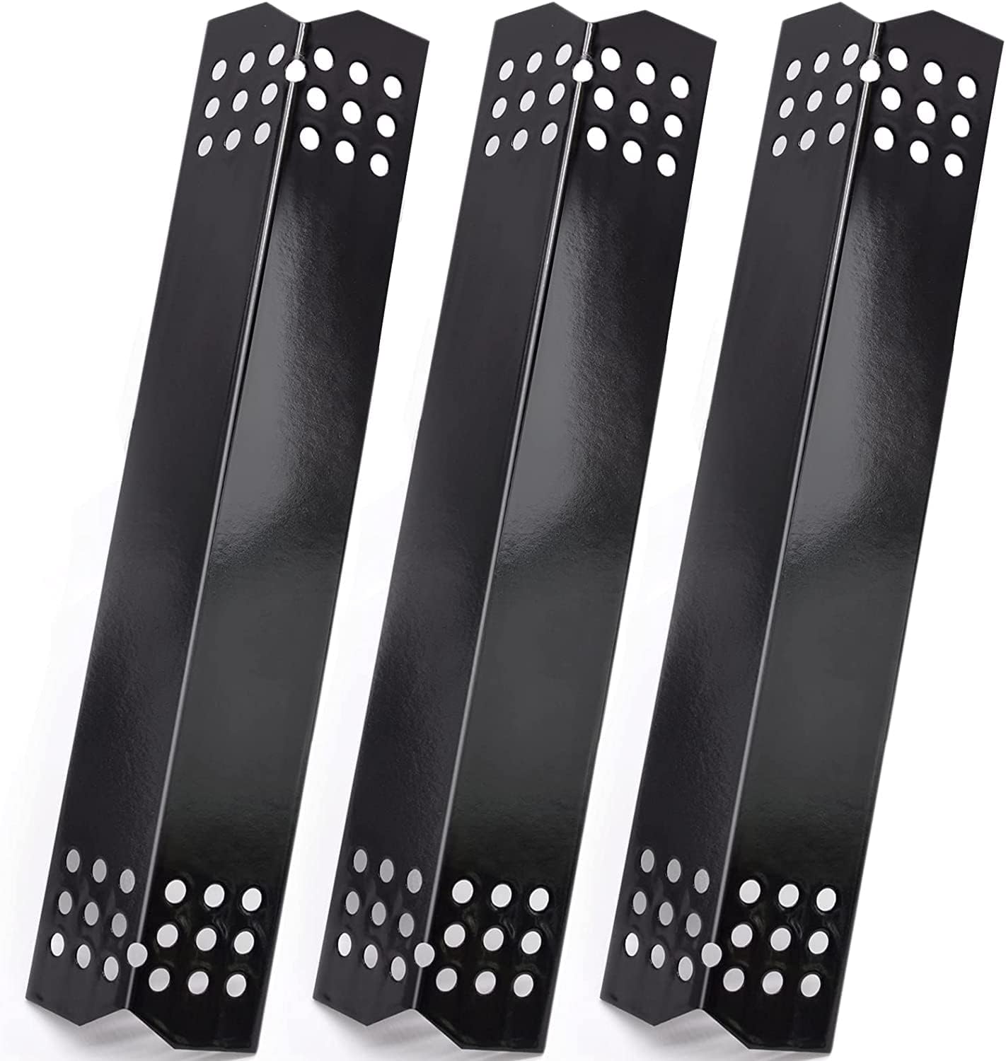 3Piece Heat Plates for Grillmaster 7200737, BBQ Heat Shields Heat Plates for Nexgrill 720