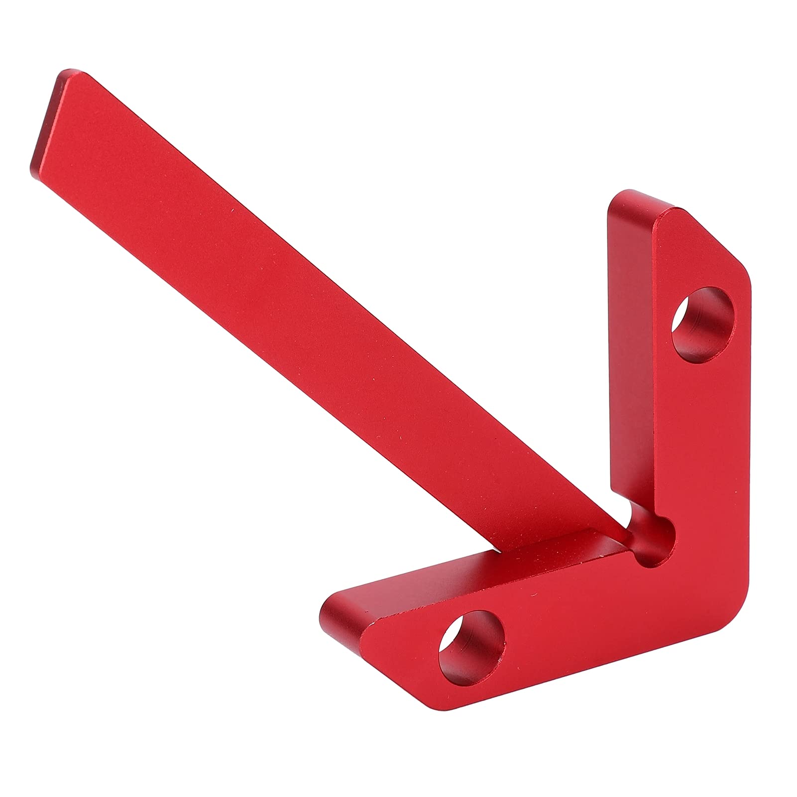 Jauge de ligne à angle droit, règle de recherche de centre de 45/90 degrés, outil de mesure en alliage d'aluminium avec échelle claire, scribe à bois pour projets de charpentier