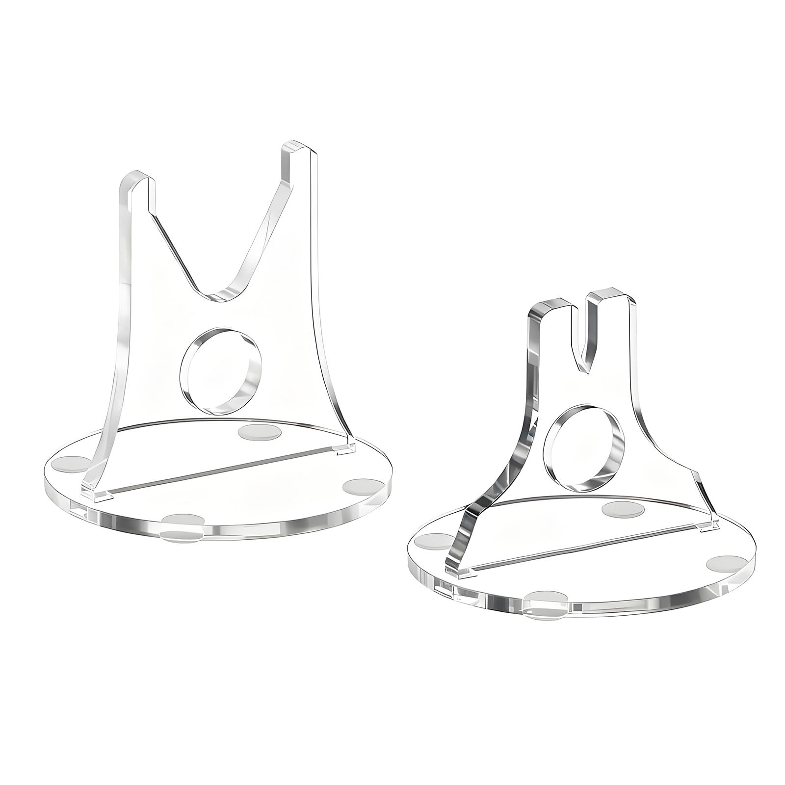 PANGBOER Contemporary Acrylic Cutter Storage Rack Set Perfect for Showcasing Kitchen Cutlery Nonslip Base Stand Kitchen Cutter Holder