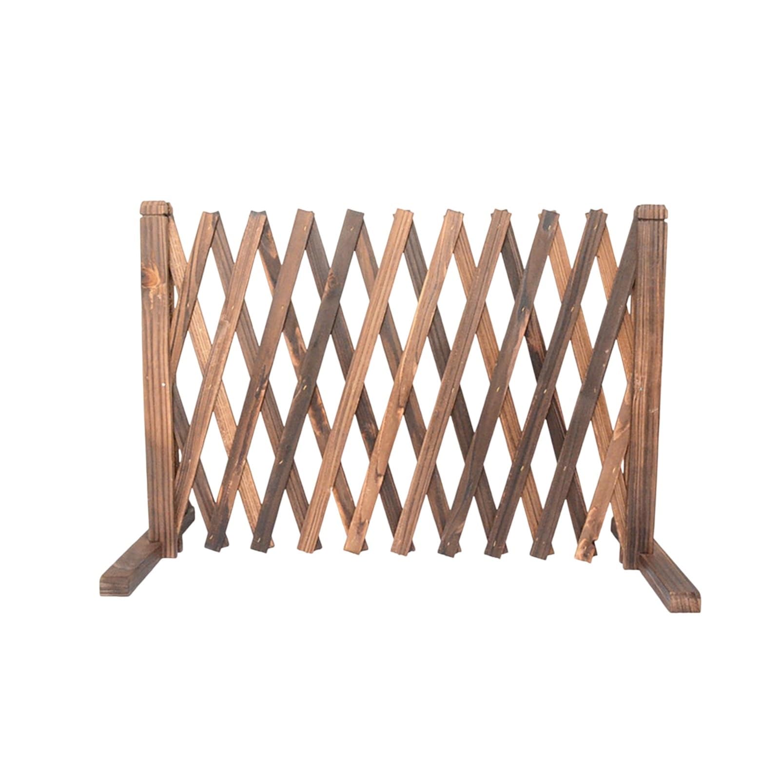 Luoaxinn One Color Expandable Trellis Wooden Fence Extendable Trellis Lattice