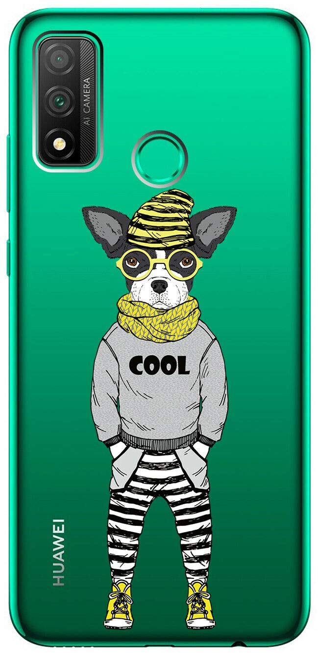 Mixroom Cover Per HUAWEI P Smart 2021 – Fantasia Carlino Con Felpa M489 - 3