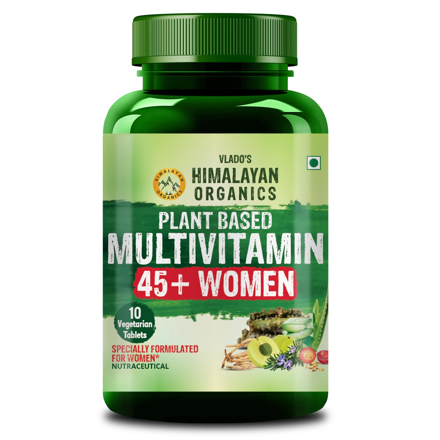 Vlado’s Himalayan Organics Plant Based Multivitamin Women 45+ - 10 Veg Tablets-picture-27