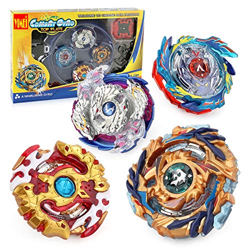 YIMEI Battle Burst God Evolution Battling Top Set with Launcher Stater Grip and Stadium Battle Set Launcher Tops Toys Gift