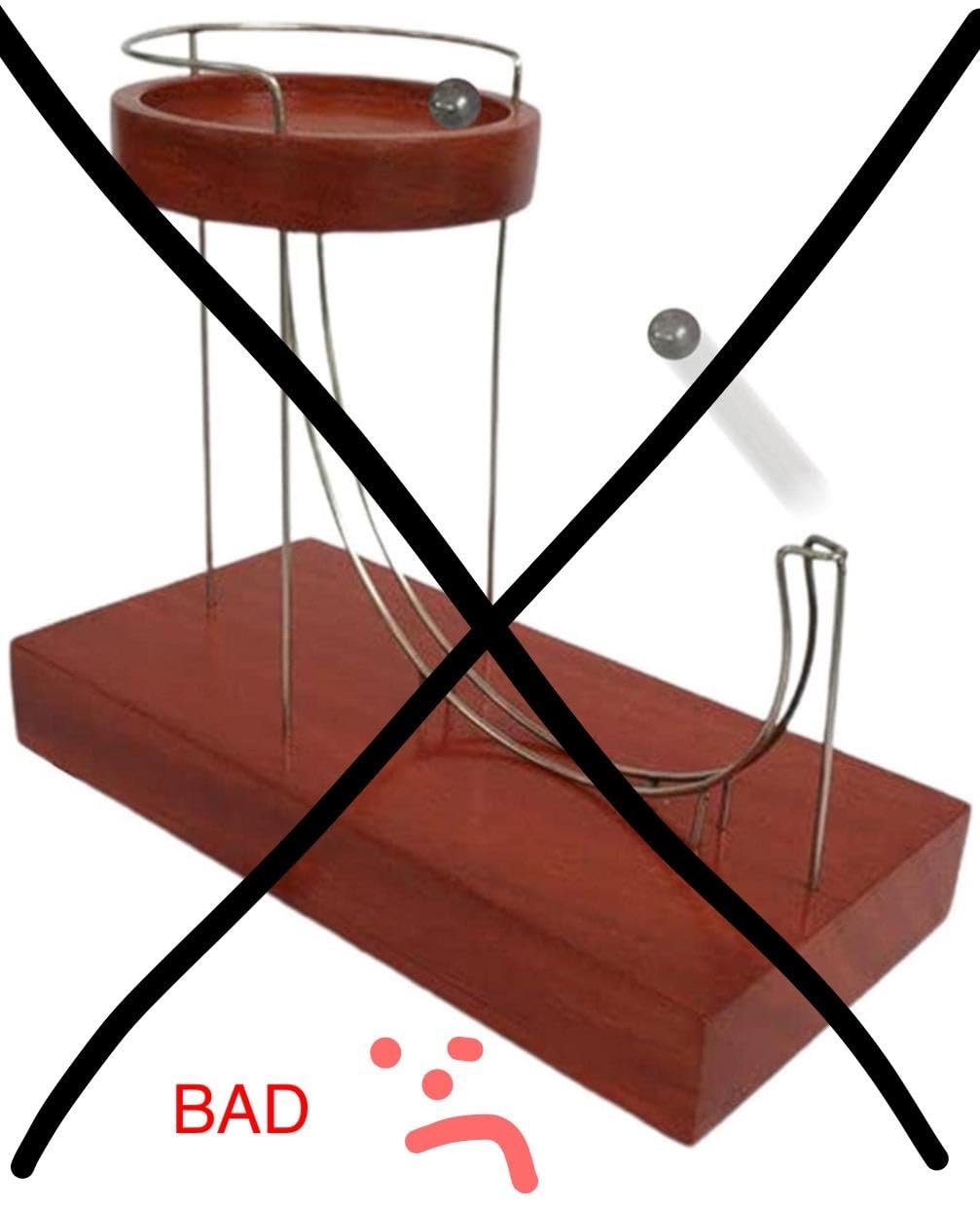 Art Perpetual Motion Machine, Upgraded Silent Rolling