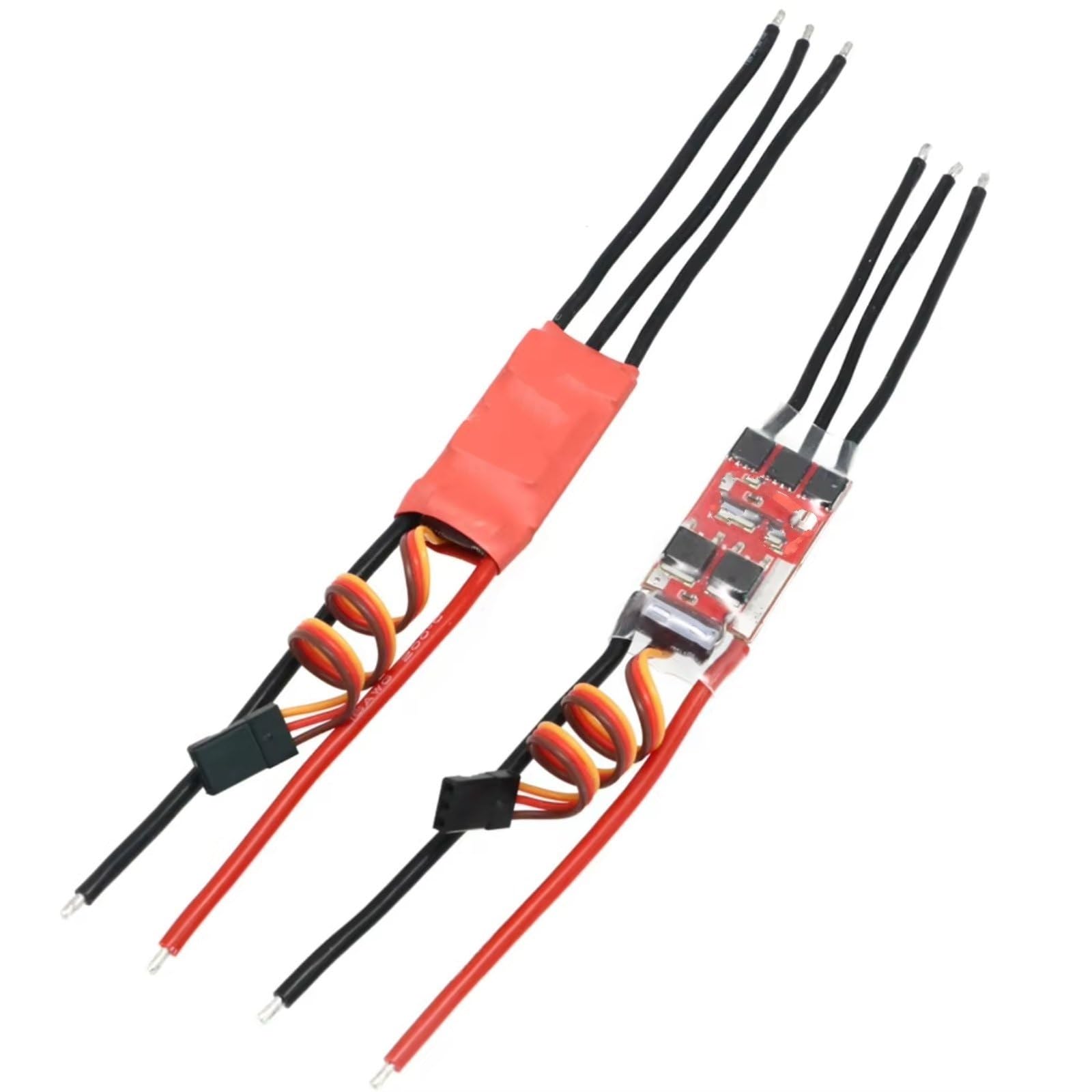Per 2-4S AM32 30A Dual-Way Brushless ESC Regolatore Di Velocità ESC Con 6V 2A UBEC RC Multicopter RC Car RC ESC