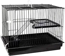 Gaiola Coelho Chinchila Porquinho Da India Com Andar Grande Resistente Jel Plast