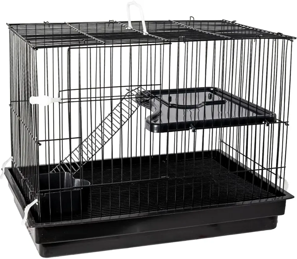 Gaiola Coelho Chinchila Porquinho Da India Com Andar Grande Resistente Jel Plast