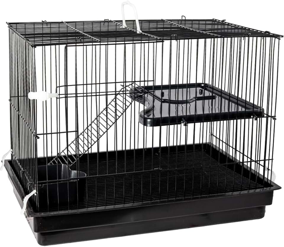 Gaiola Coelho Chinchila Porquinho Da India Com Andar Grande Resistente Jel Plast