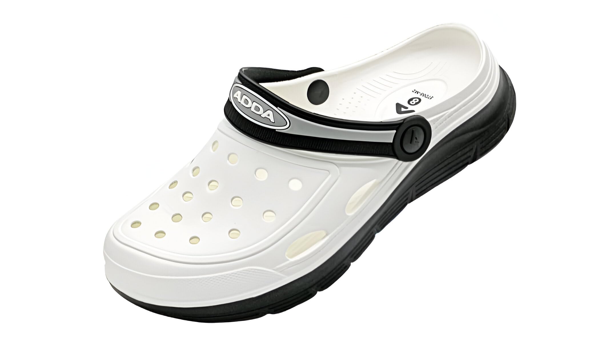 Men's Stylish Casual Sports Clogs/Sandals with Adjustable Back Strap for Adult | Comfortable & Lightweight| Stylish & Anti-Skid| Waterproof & Everyday Use Mules for Gents/Boys