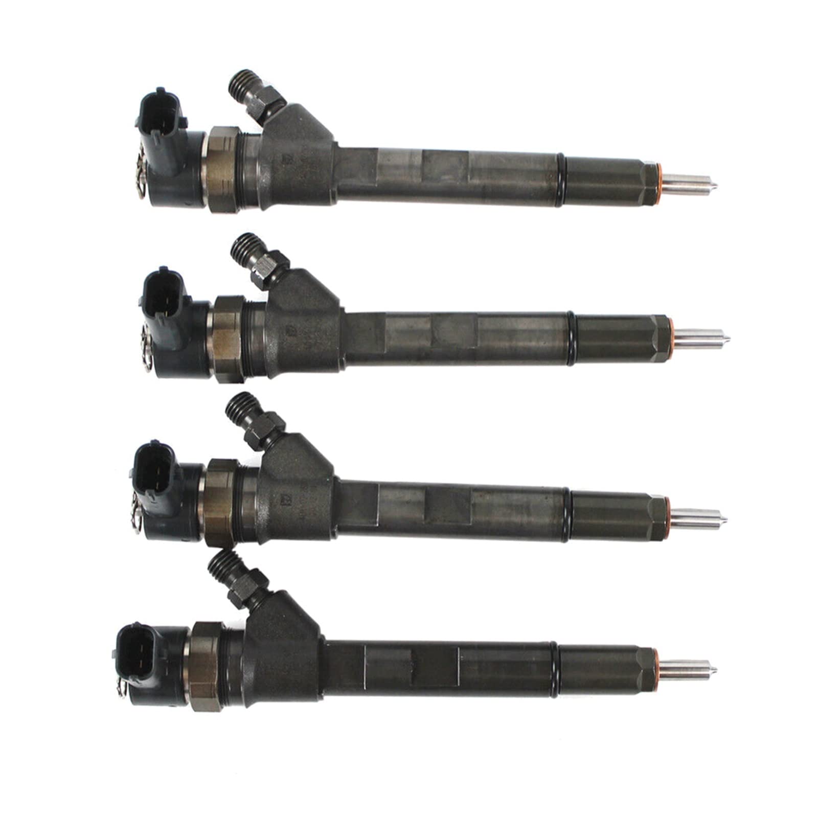 4 inyectores de combustible diésel compatibles con Chrysler Voyager Jeep Cherokee (KJ) MK2 2,5 2,8 CRD 2001-2008 0445110059